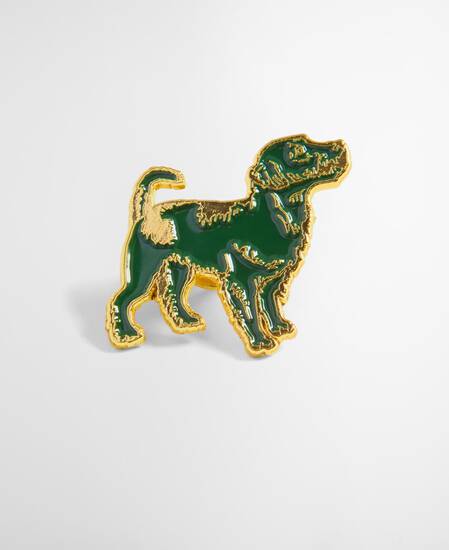 Barbour Terrier Pin Badge Terrier Barbour Terrier Pin Badge Terrier
