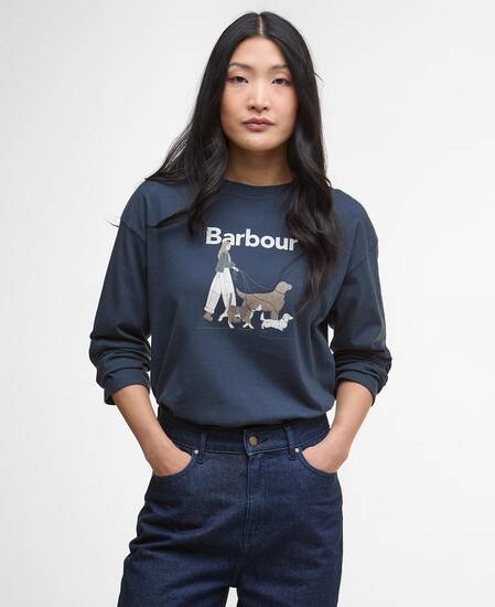 Woodhouse Long-Sleeved T-Shirt Navy