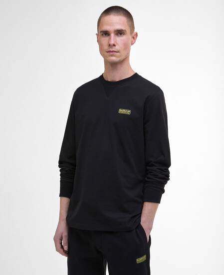 T-shirt con logo a maniche lunghe 