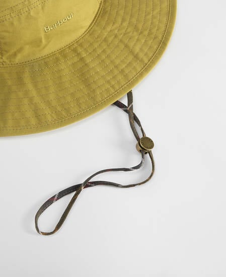 Transport 5 Panel Bucket Hat Golden Green