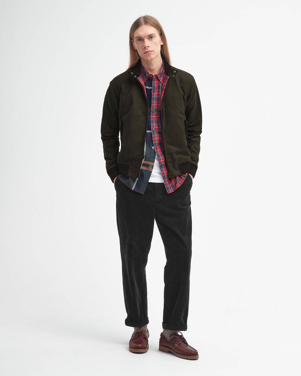 Giacca cerata Harrington Porton – Barbour x Baracuta
