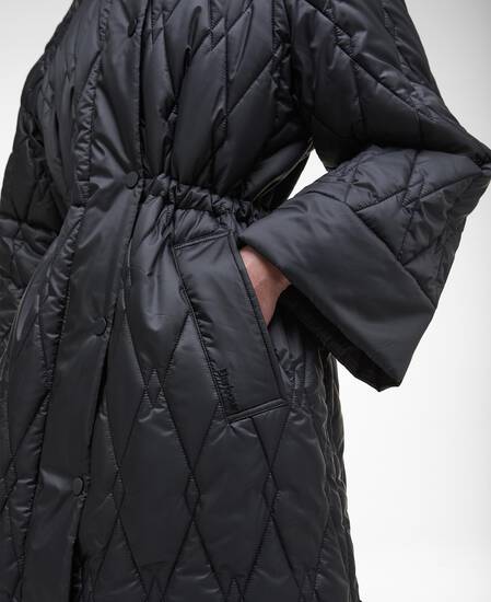 Giacca trapuntata Celine Black/Onyx Tartan Giacca trapuntata Celine Black/Onyx Tartan