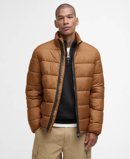 Offshore Quilted Jacket Umber