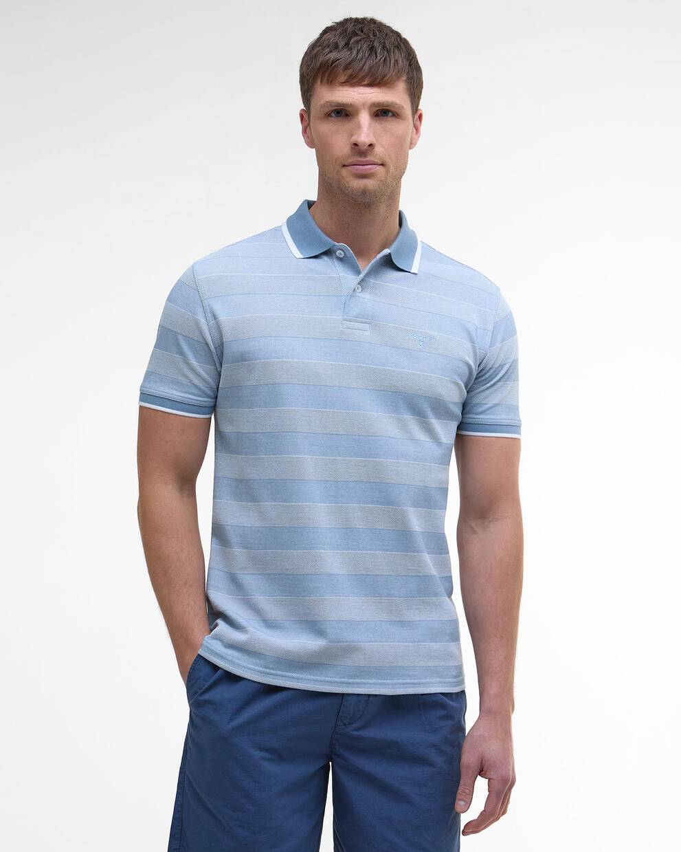 Branton Striped Polo Shirt