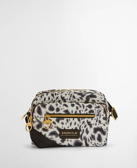 Boulevard Crossbody Bag Bio Ink Leopard Print