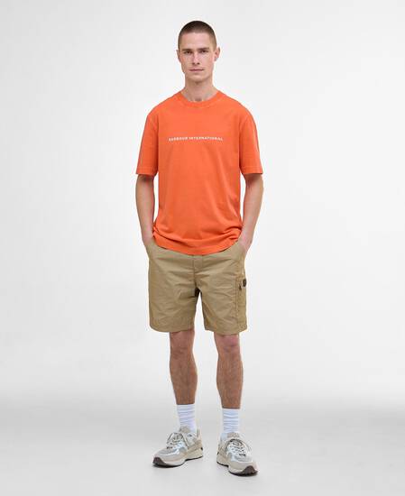Perkins T-Shirt Flame Orange Perkins T-Shirt Flame Orange