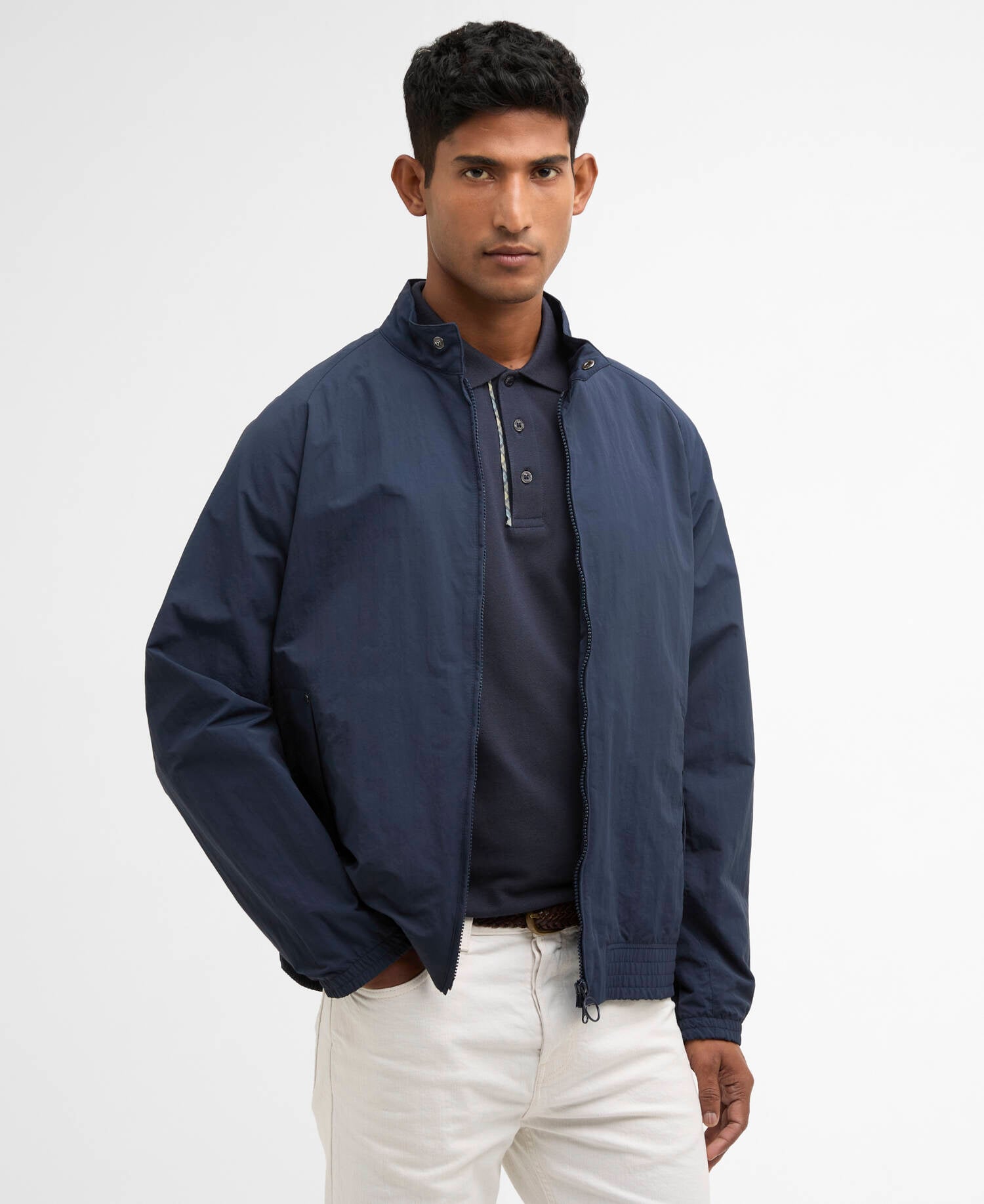 Jacke Summer Royston Showerproof Navy/Highland Loch image number 0