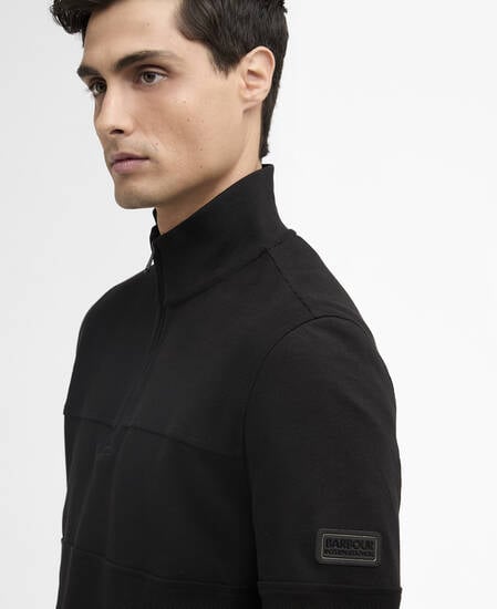 Kaspian Quarter-Zip Sweatshirt Black