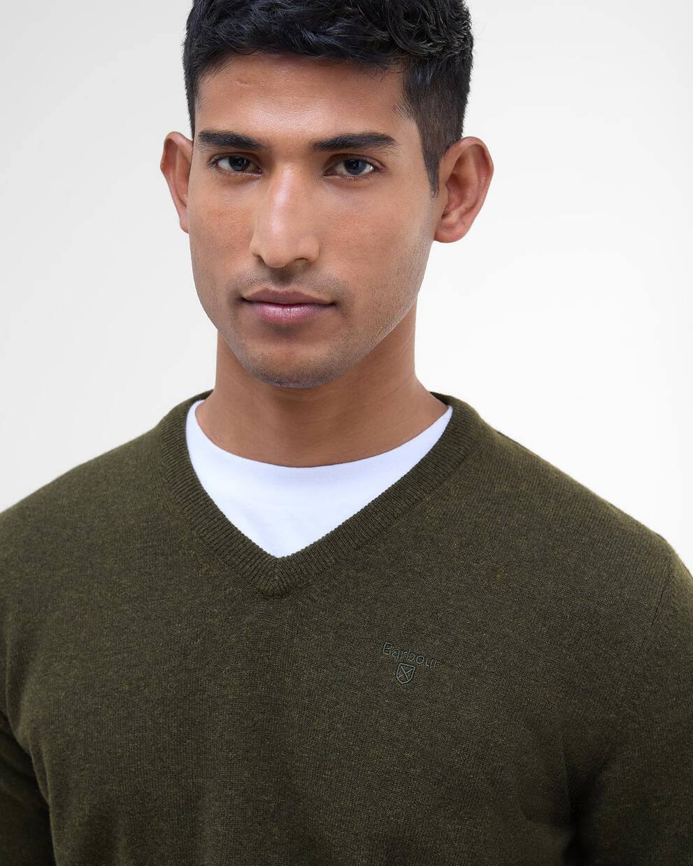 Essential Pullover Wolle V Neck