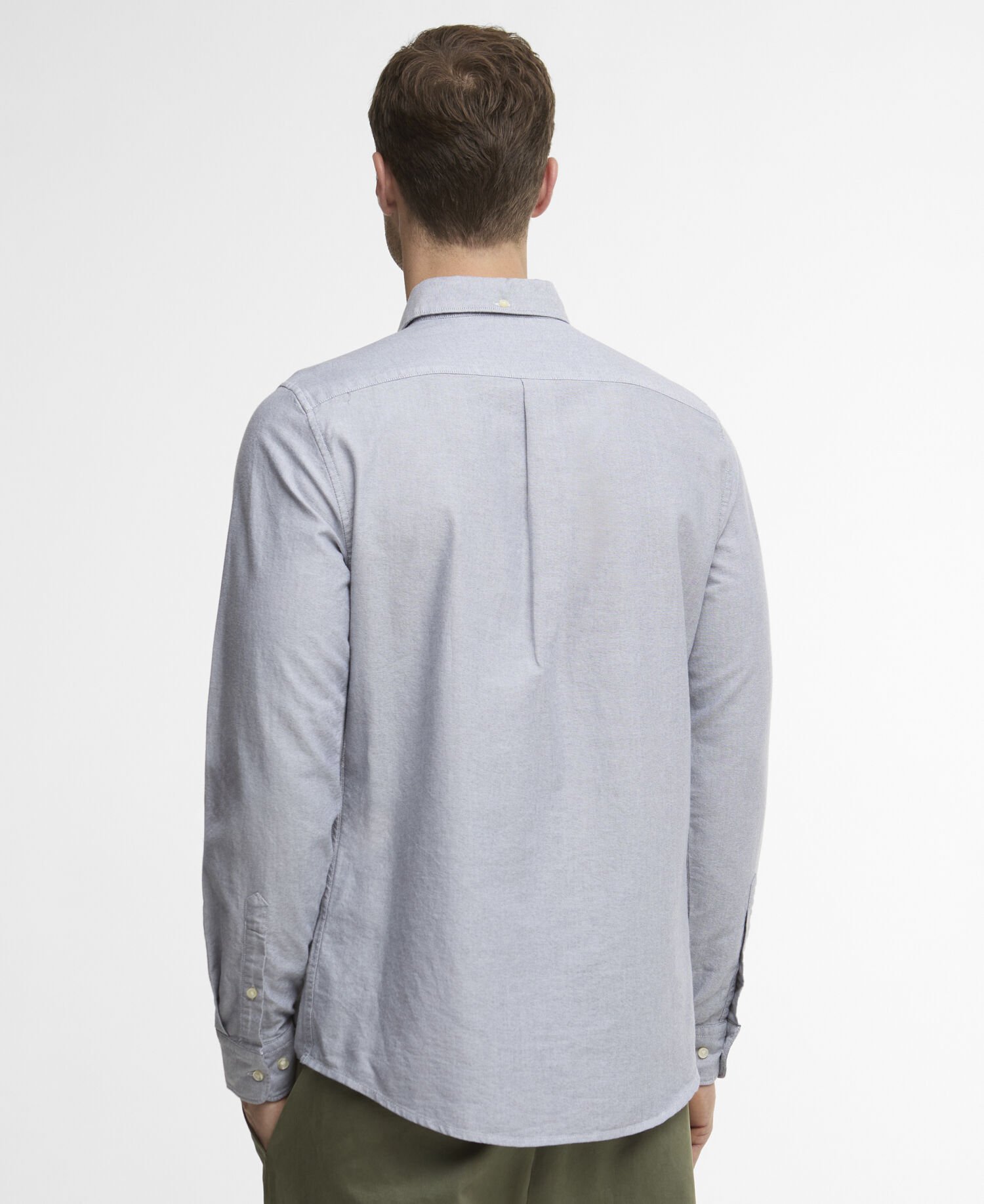 Hemd Oxford Tailored Grey Blue