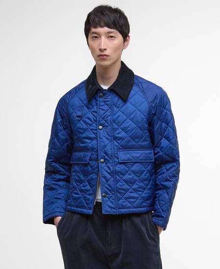Spey Quilted Jacket Inky Blue