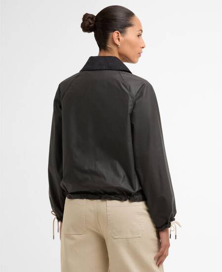 Marron Waxed Jacket Grey/Dress