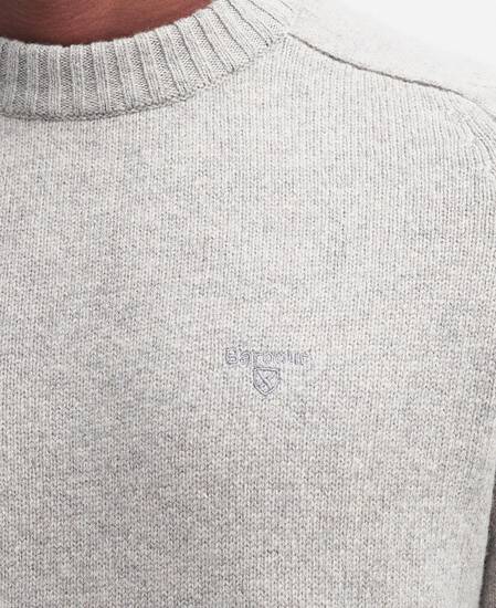 Grangetown Crew Neck Jumper Light Grey
