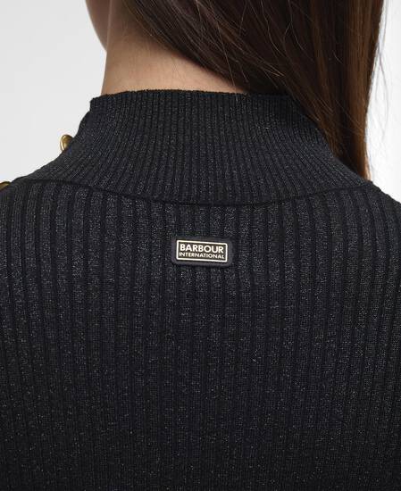 Stella Ribbed Jumper Black