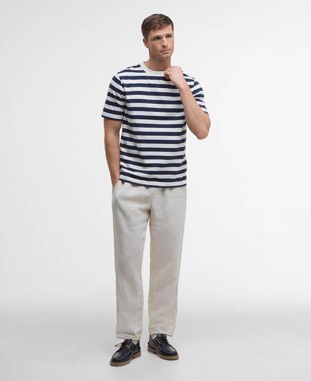 Charlton Relaxed Striped T-Shirt Navy