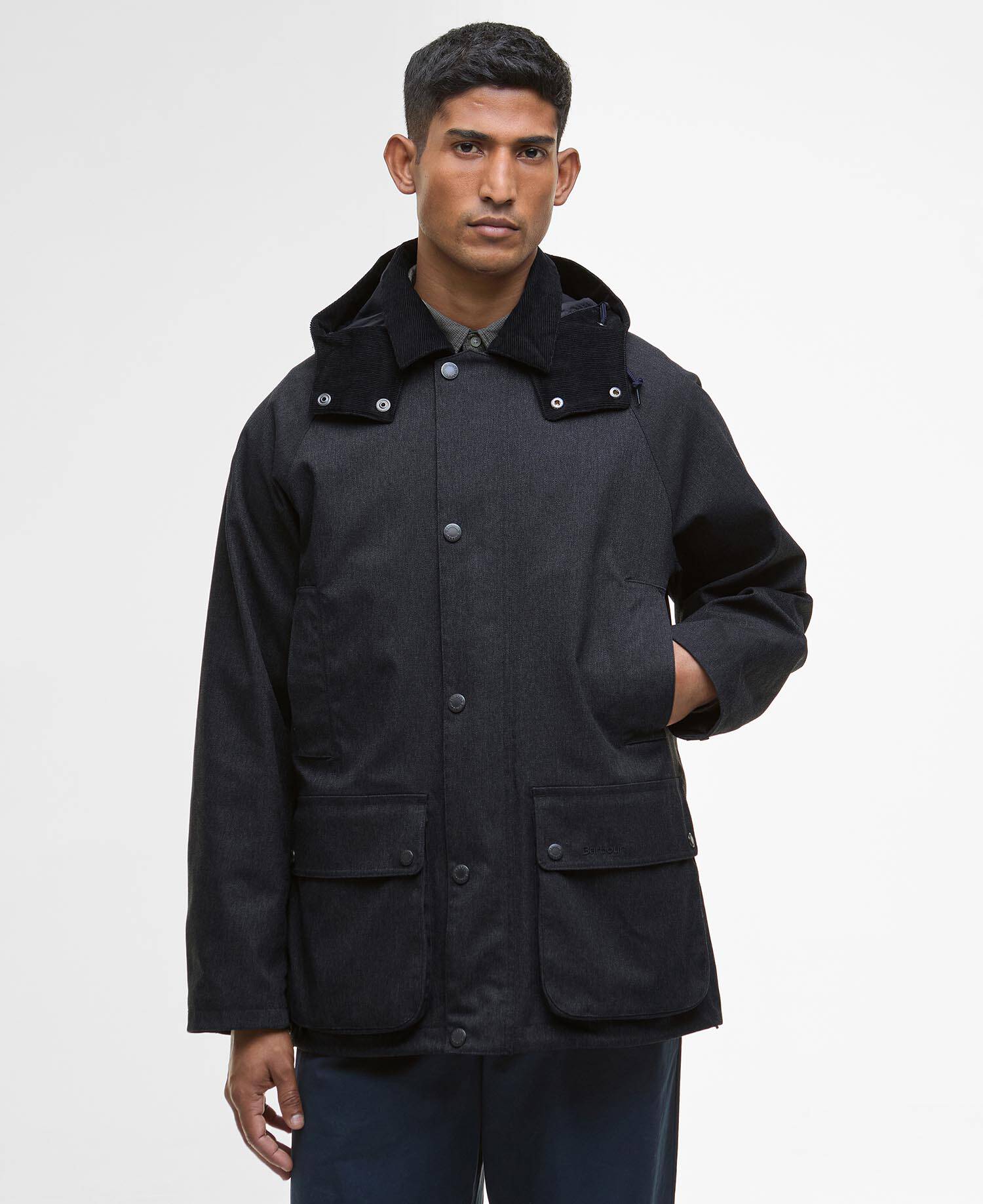 Modern Beaufort Waterproof Jacket Navy image number 0