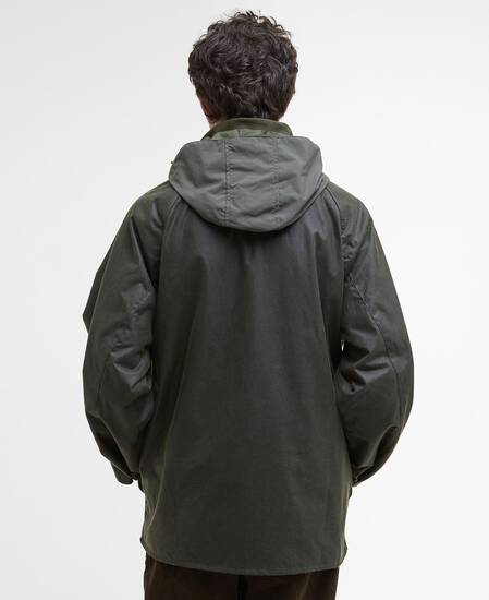 Wachsjacke Modified Solway Olive
