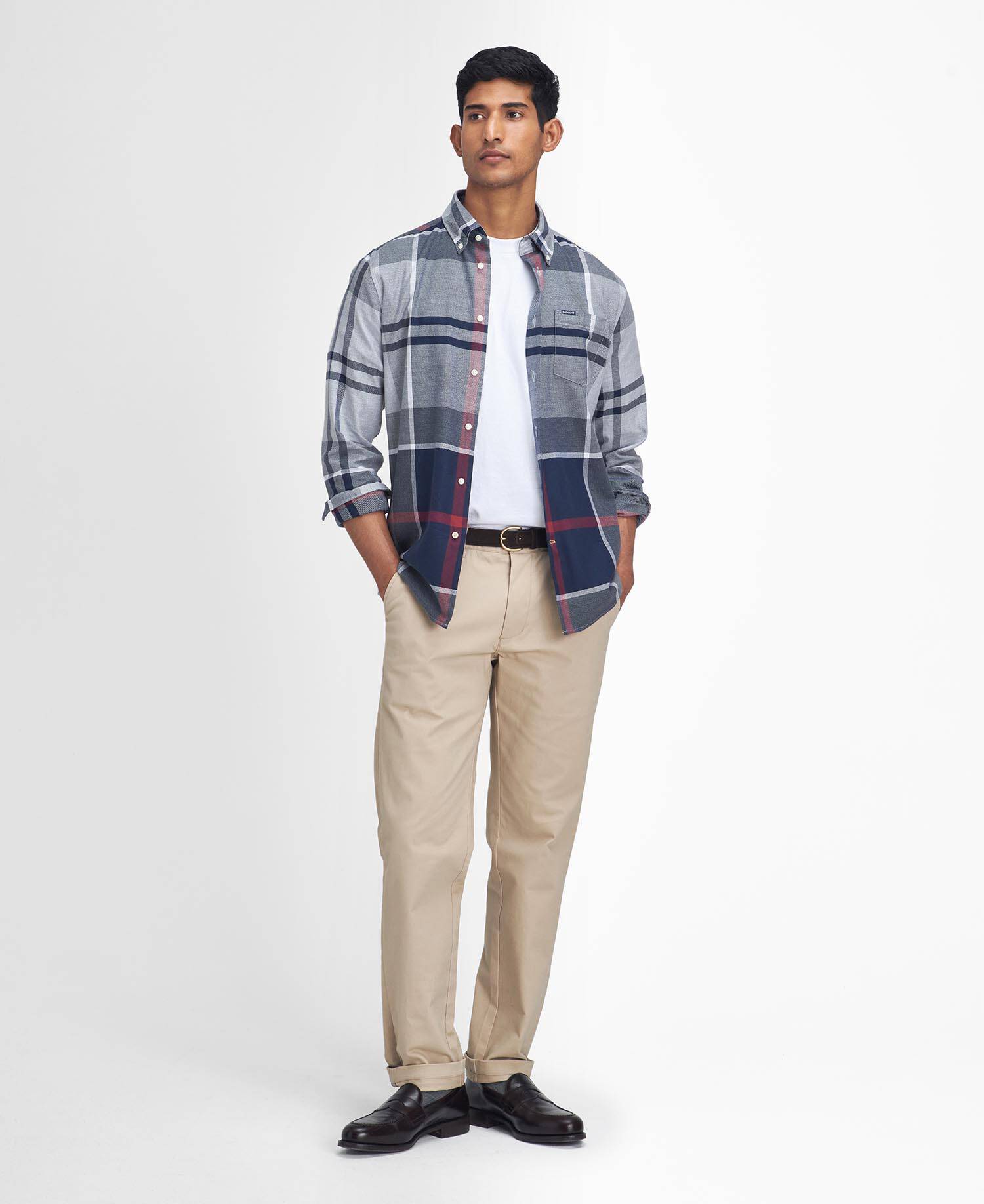 Dunoon Tailored Long-Sleeved Shirt image number 1