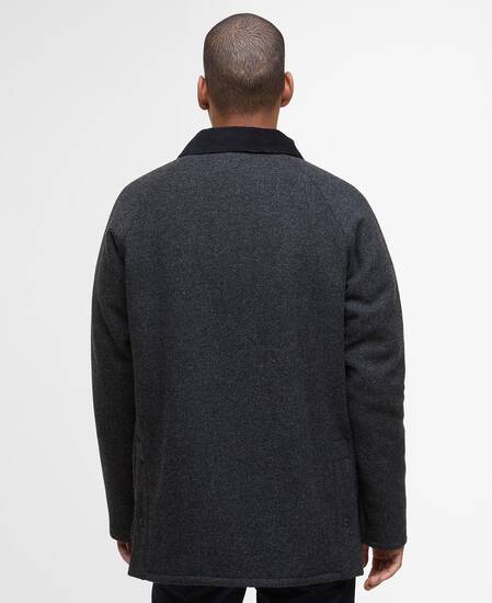 Bedale Wool Jacket Dark Grey Marl/Tartan Tbc