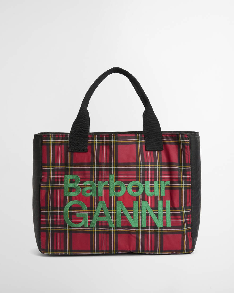 Barbour x GANNI Waxed Tote Bag