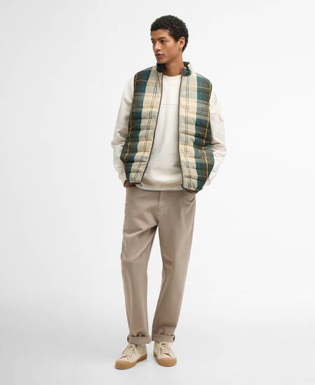 Reversible Tartan Puffer Gilet Ancient Tartan