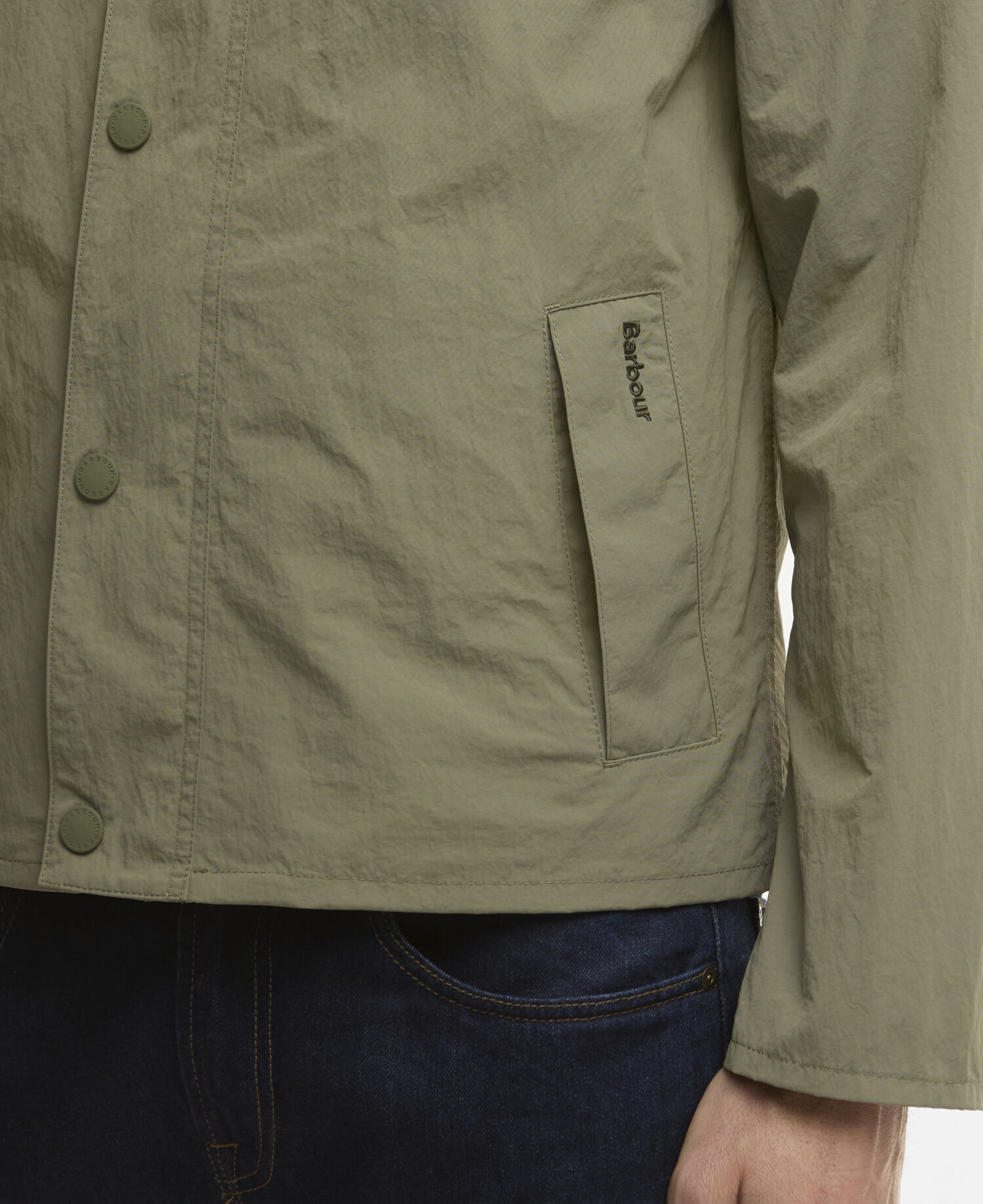 Tracker Showerproof Jacket Dusty Olive