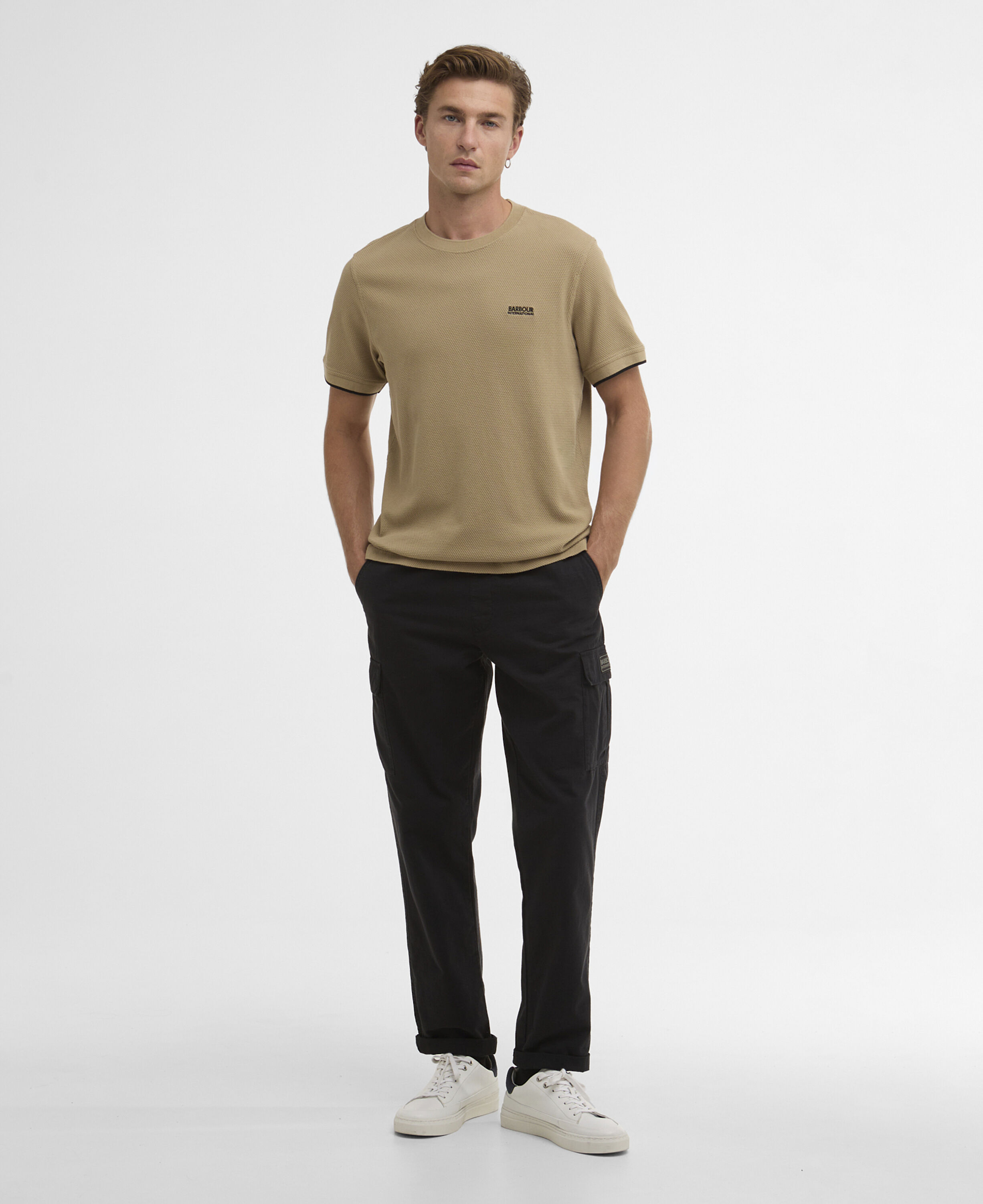 Eamon Pique T-Shirt Coriander