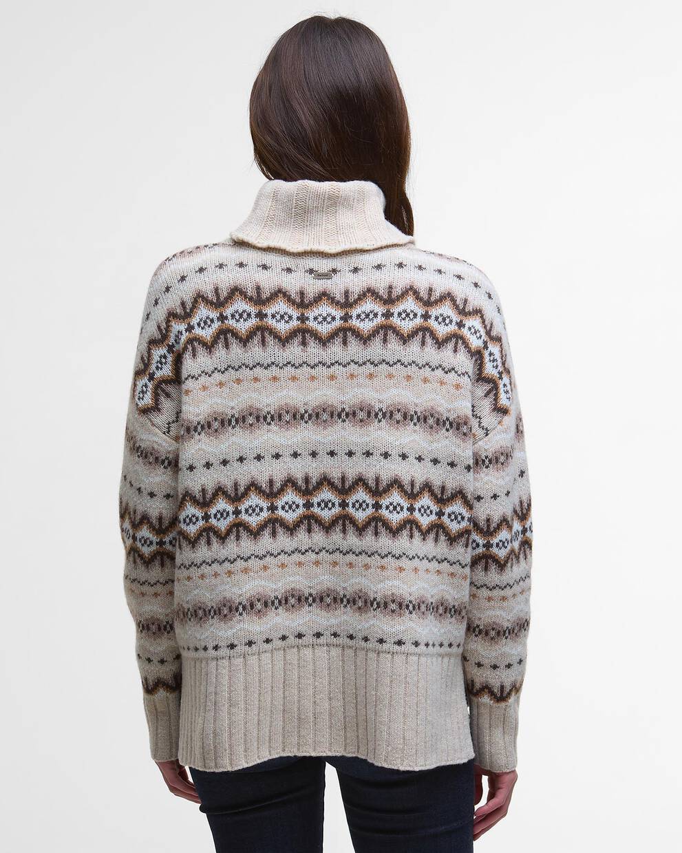 Helen Fair isle Roll-Neck Jumper