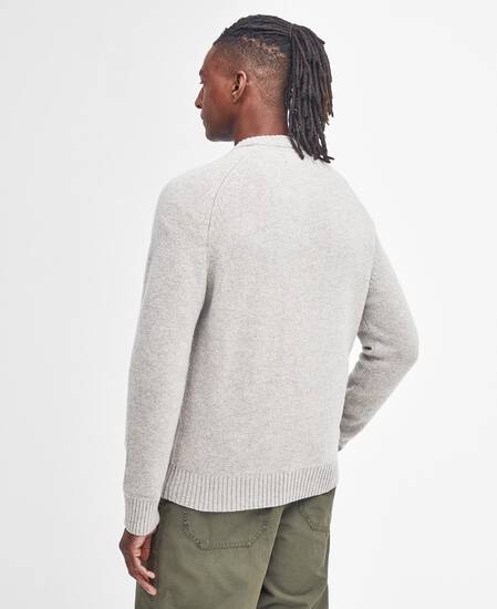 Grangetown Crew Neck Jumper Light Grey