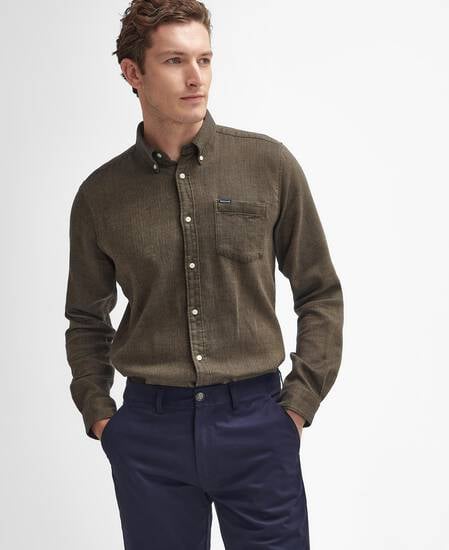 Suede Sateen Tailored Trousers Dark Navy