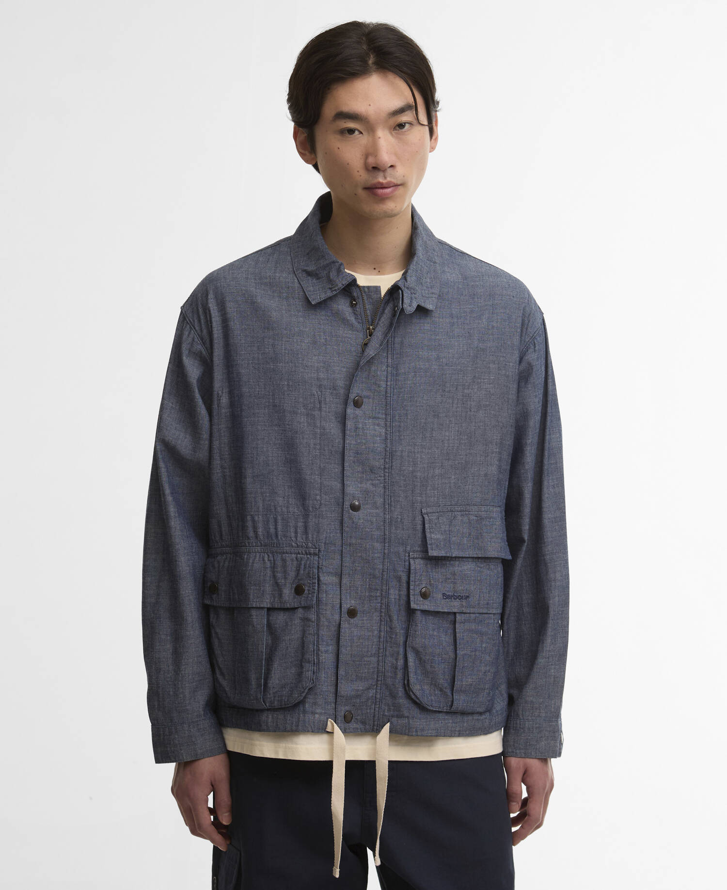 Modified Westoe Casual Jacket Chambray image number 0