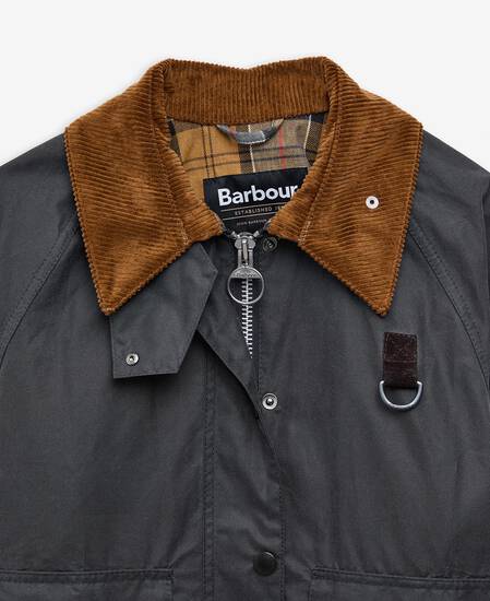 Women's Spey Waxed Jacket Grey/Dress