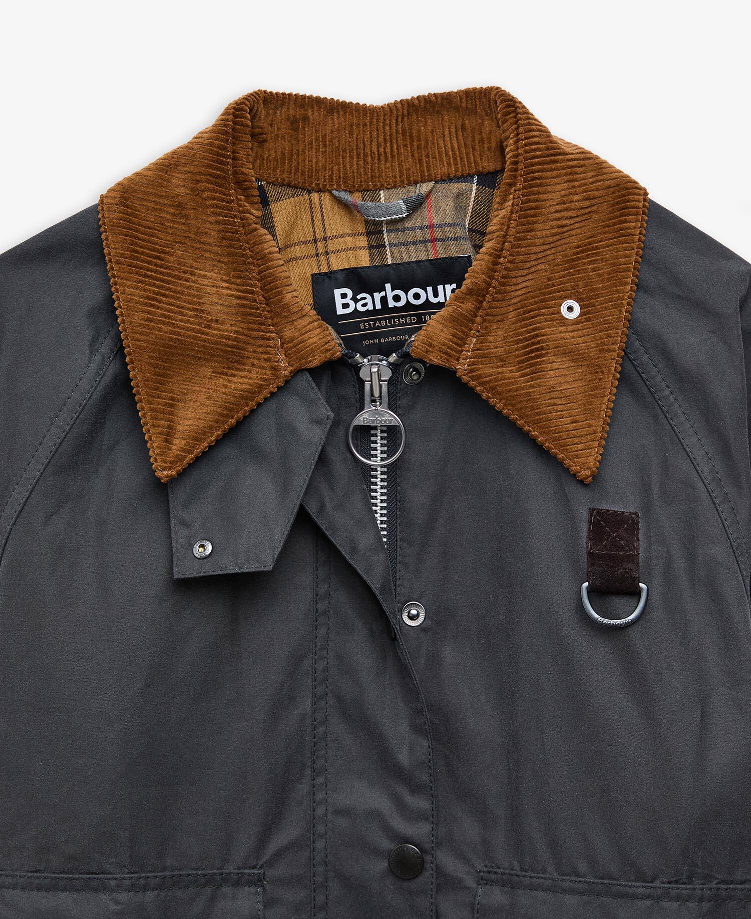 Women's Spey Waxed Jacket image number 9