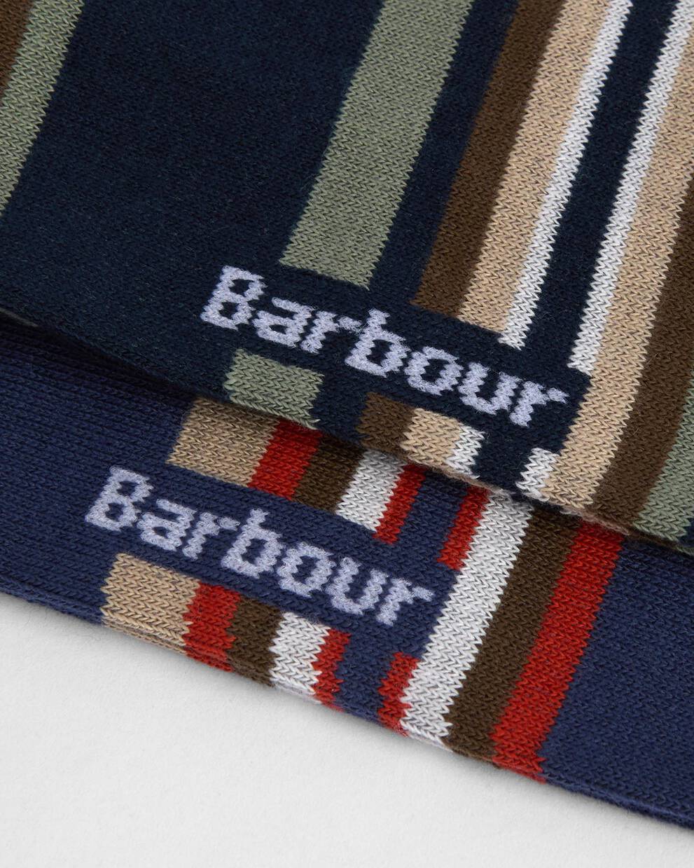 Summer Stripe 2 Pack Socks