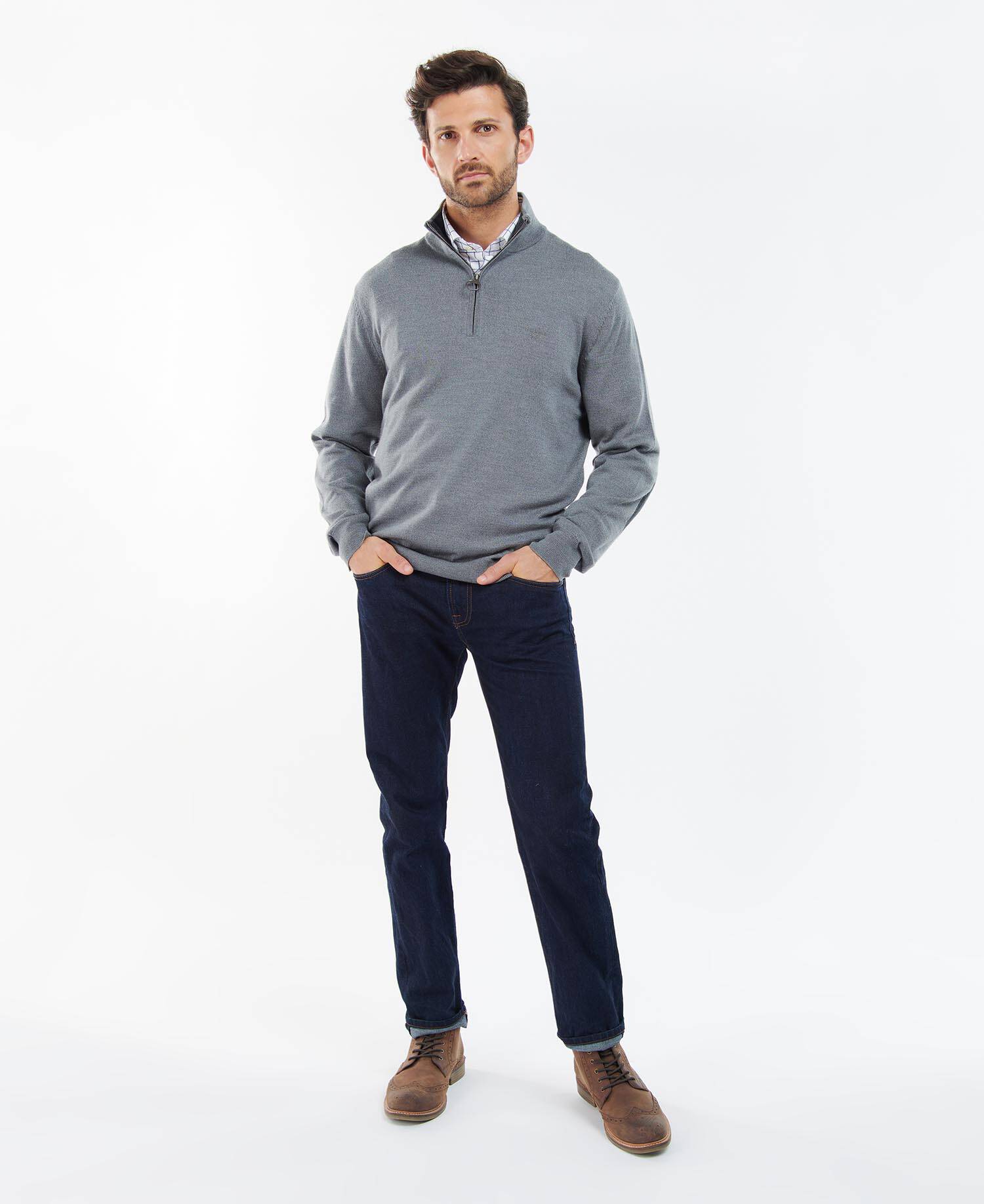 Loyton Merino Half Zip Sweatshirt image number 1