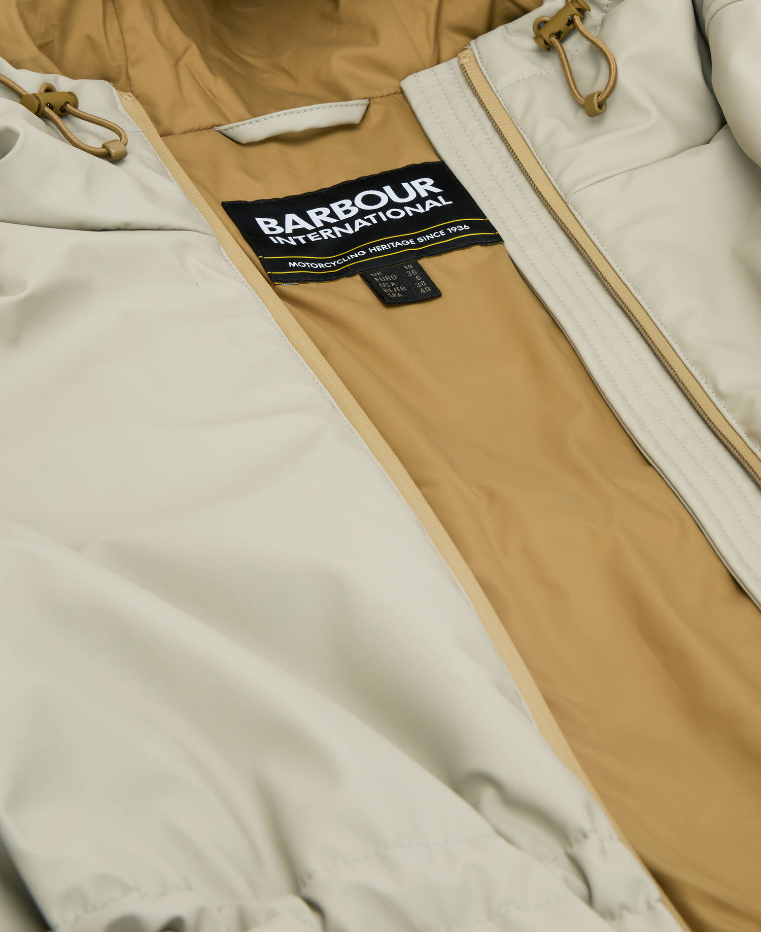 Jourdaine Showerproof Jacket Glacier Grey/Antique Bronze image number 5