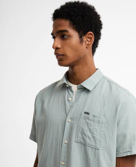 Kingswood Ripstop Short-Sleeved Shirt Dusty Slate
