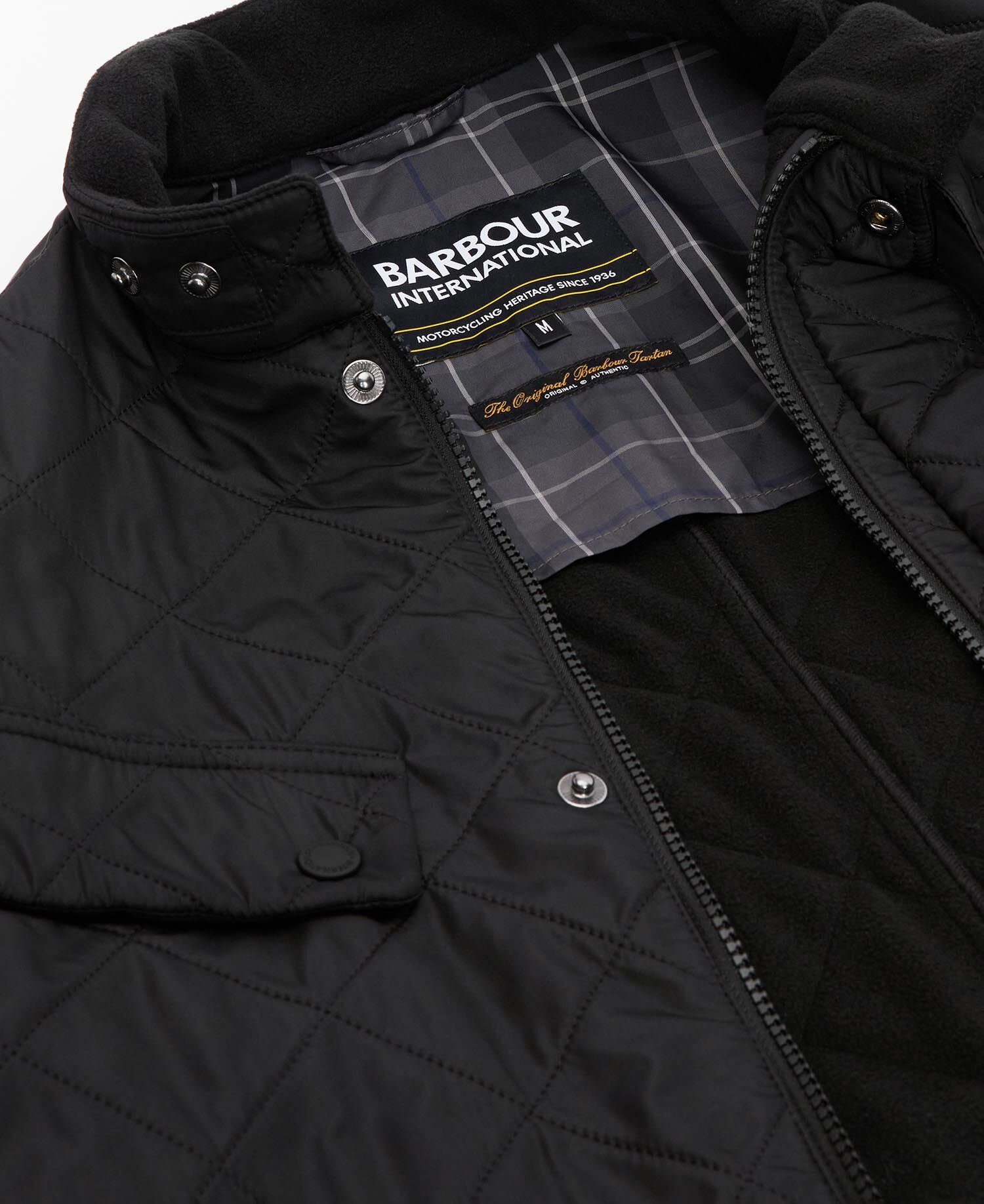 Contemporary Ariel Polarquilt Jacket Black