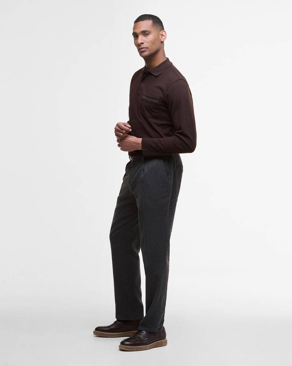 Furness Long-Sleeved Polo Shirt