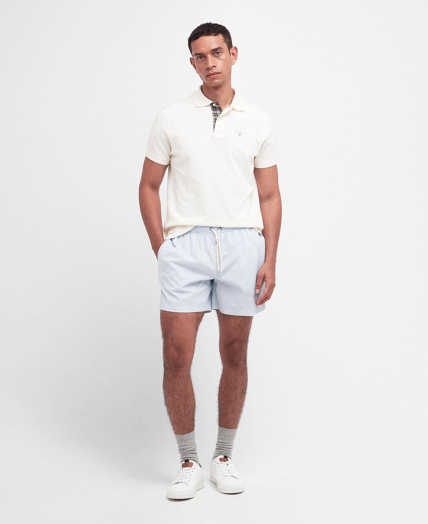 Somerset Pinstripe Swim Shorts Sky Blue image number 0