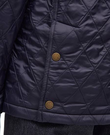 Beadnell Polarquilt Jacket Navy-Navy