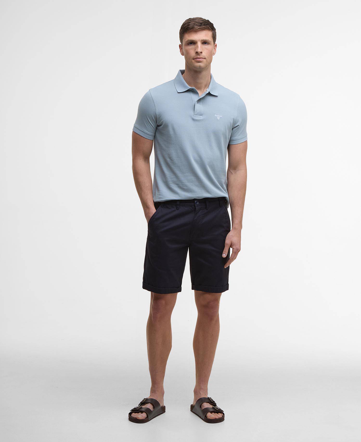 Lightweight Sports Short-Sleeved Polo Shirt image number 1