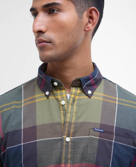 Glendale Tailored Long-Sleeved Shirt Classic Tartan