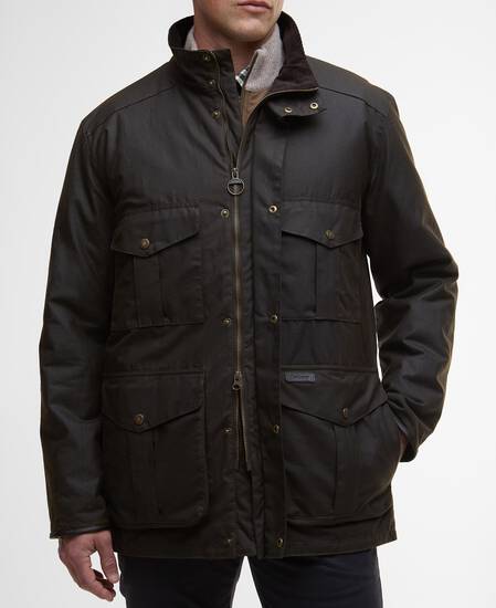Westward Waxed Jacket Olive