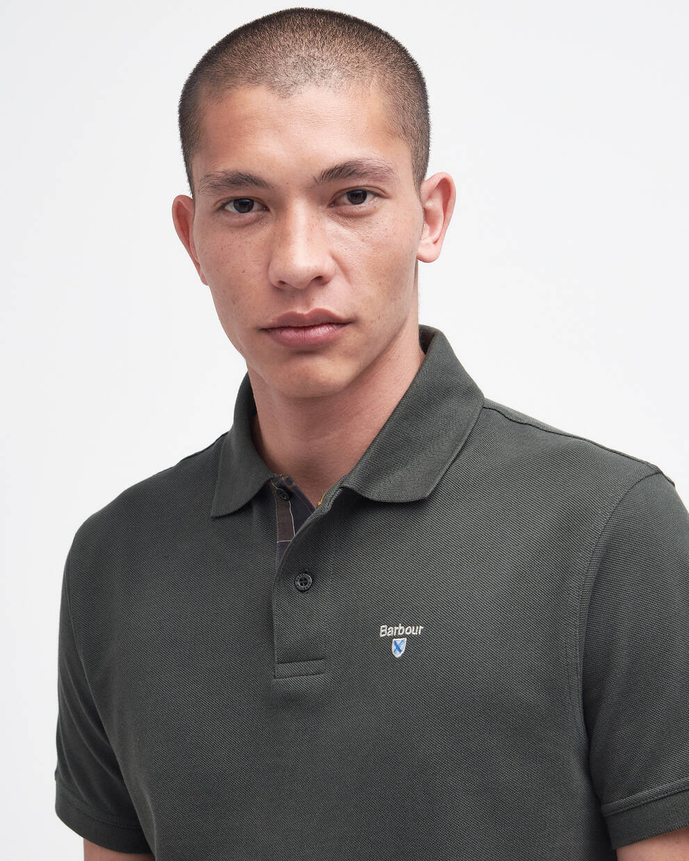 Tartan Pique Polo Shirt