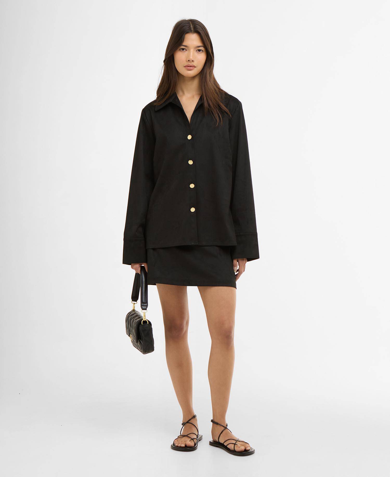Nia Overshirt Black image number 1