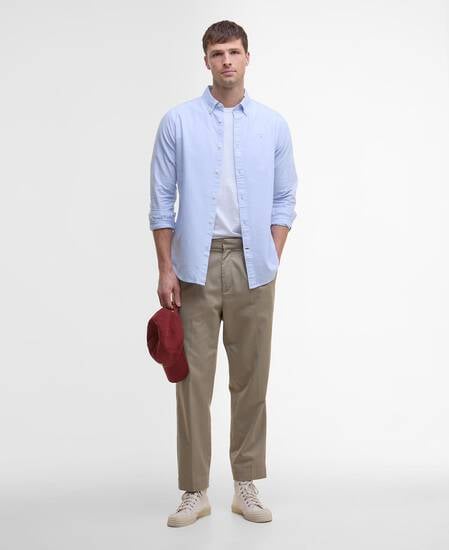 Camicia sartoriale Oxford a righe 