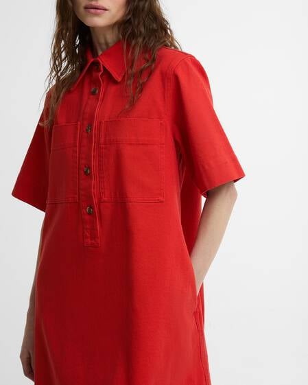 Kleid Launton Mini Vermillion