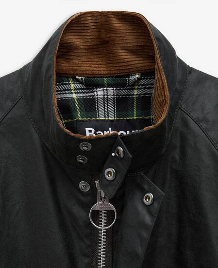 Blouson Transport Waxed Jacket Sage