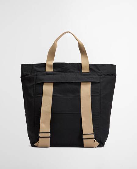 Tote Bag Transport 3-Way Black/Modern Tartan